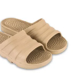 Feel alive Men Set Of 3 Self Design EVA Casual Sliders Flip Flops image 2