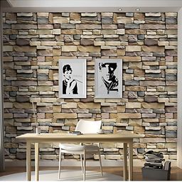 Asian royal Brown Printed Self-Adhesive Wall Sticker-picture-36