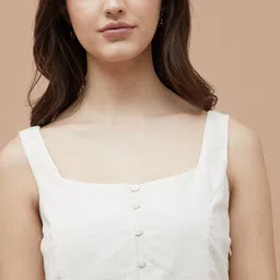 Ginger by Lifestyle Women Square Neck Shoulder Straps Top image 2