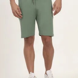 JADE BLUE Men Slim Fit Mid-Rise Shorts-image-35