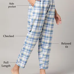 Kryptic Pack Of 2 Printed Pure Cotton Relaxed Fit Lounge Pants image 2