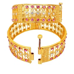 Balaji Gold Gold-Plated Copper Bangle-picture-36