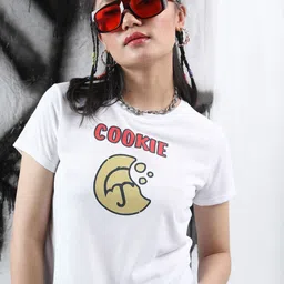 Tokyo Talkies Women Graphic Printed Round Neck T-shirt-image-94