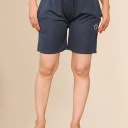 moda rapido Self Design Women Grey Sports Shorts-picture-33