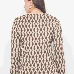 Madame Women Argyle Cardigan image 2