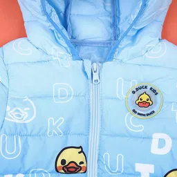 V-Mart Unisex Kids Padded Jacket with Patchwork image 3