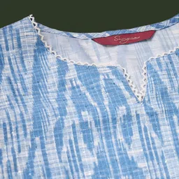 Sangria Printed Floral Kurta image 3