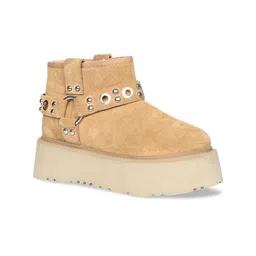 Saint G Women Leather Platform-Heeled Regular Boots-picture-14