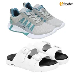 BIRDE Men Mesh Running Non-Marking Shoes-picture-41