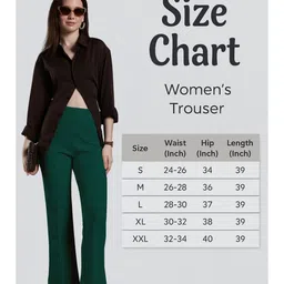 SWADESI STUFF Women Relaxed Easy Wash Cargos Trousers image 4