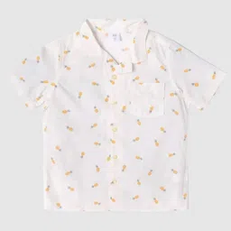 gap Boys Camp Collar Conversational Print Shirt-picture-35