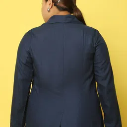 theRebelinme Women Lightweight Longline Tailored Jacket image 5