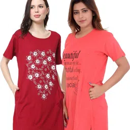 YOZZ BY Women Floral Printed Pockets 1 T-shirt-picture-38