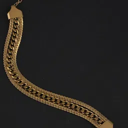 PALMONAS Equilibrium Gold-Plated Waterproof & Anti-Tarnish Stainless Steel Link Bracelet-picture-49