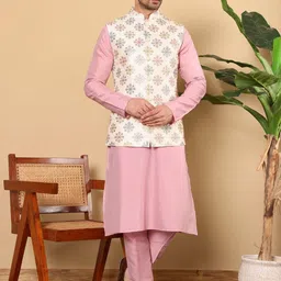 MULTI SHADES Men Regular Kurta with Pyjamas-picture-25