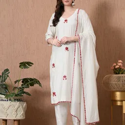 THE WEAVERS SHOP BY RAAVI Embroidered Unstitched Dress Material-picture-39