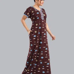 Lady Venom Printed Maxi Nightdress image 2