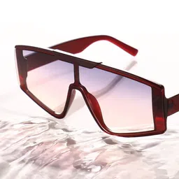 French Accent Men Shield Sunglasses with Polarised Lens-picture-27