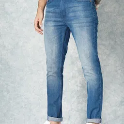 The Indian Garage Co Men Slim Fit Low-Rise Jeans image 5