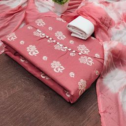 Panzora Floral Printed Unstitched Dress Material-picture-10