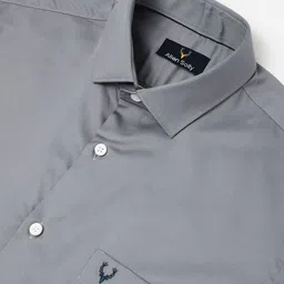 Allen Solly Slim Fit Short Sleeves Pure Cotton Formal Shirt image 5