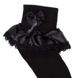 NEXT2SKIN Frill Socks - Black image 3