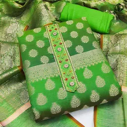 SAINOOR Semi-Stitched Dress Material-picture-36