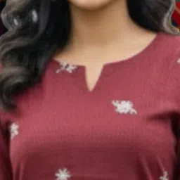 Satjal Fab Women Ethnic Motifs Embroidered Regular Thread Work Kurta with Trousers image 4