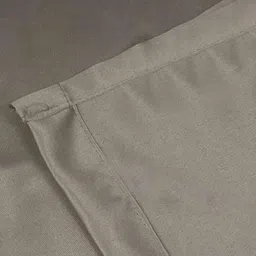 HOMEMONDE Grey 2 Pieces Black Out Window Curtains image 3