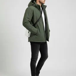 HERE&NOW Men Polyester Jacket image 5