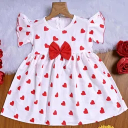 UPTREND VESTURE Girls White Polyester Dresses-picture-21