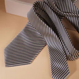 Allen Solly Men Striped Skinny Tie-image-82