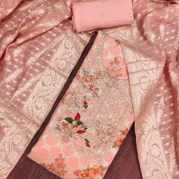 KALINI Embroidered Unstitched Dress Material-picture-21