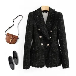 Miss Mosa By Akanksha Orenata Double Breasted Blazer-image-58