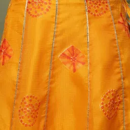 NEUDIS Printed Ready to Wear Lehenga & Blouse With Dupatta image 2