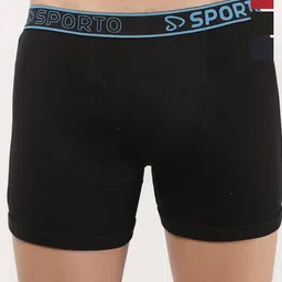 Sporto by Macho Pack Of 4 Cotton Mid Rise Trunks-picture-18