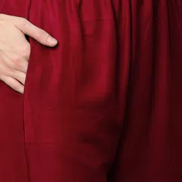 Aaghnya Women Panelled Gotta Patti Kurta with Trousers & With Dupatta image 4