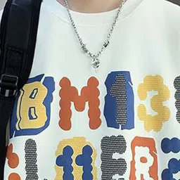 StyleCast x Revolte Typography Printed Pullover With Applique Detail image 3