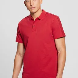 GUESS Men Polo Collar Pockets T-shirt image 1