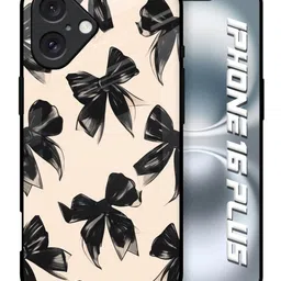 QRIOH Floral Printed iPhone 16 Plus Back Case Mobile Accessories image 4