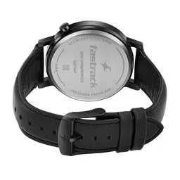 Fastrack Women Brass Dial & Leather Wrap Around Straps Digital Watch 3287NL02 image 4