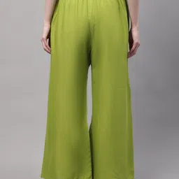 Valles365 by S.C. Women Flared Plus Size Palazzos image 3