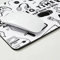 Maruti Enterprise Premium & Aesthetic Mouse Pad | 8.5x7.5 inch | Waterproof & Non-Slip Rubber Base Non Slip Base Mousepad image 4