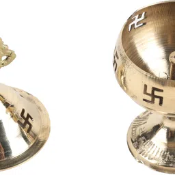 quickoo Brass Table Diya image 3