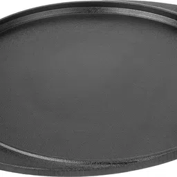 eugor Pre Seasoned Cast Iron 11 Inches / 280MM Dosa Tawa Seasoned Tawa 27.94 cm diameter-picture-11