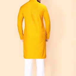 svatantra Men Viscose Rayon Kurta Pyjama Set image 2