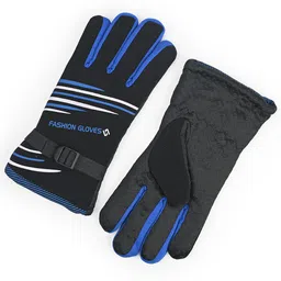 cazzano Solid Winter Men Gloves image 2