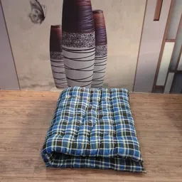 Latest Checked Soft Cotton Mattress Gadda for kids-image-9