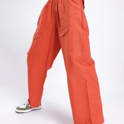Kook N Keech Women Street Swag Straight Fit Cargos Trousers-picture-30