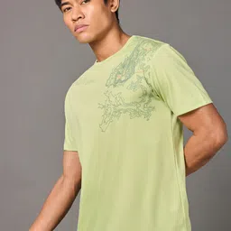 CULT Men Round Neck Printed Trail Running T-shirt-picture-32